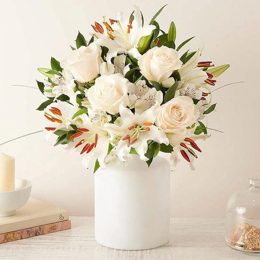 Pure White Flora Queen