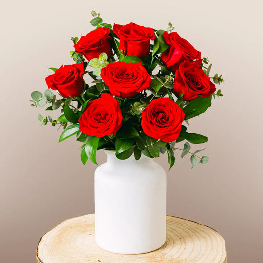 Vibrant Blooms - Red Roses Flora Queen Flora Queen