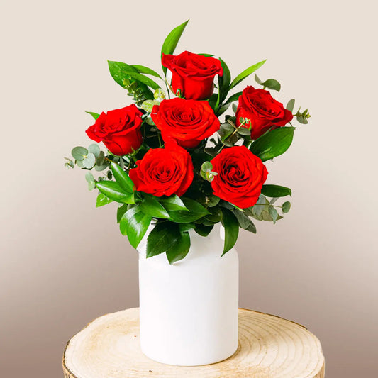 Vibrant Blooms - Red Roses Flora Queen Flora Queen