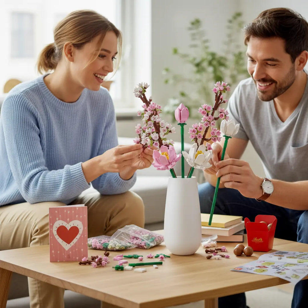 LEGO Set Cherry Blossoms and Lotus Flora Queen Flora Queen